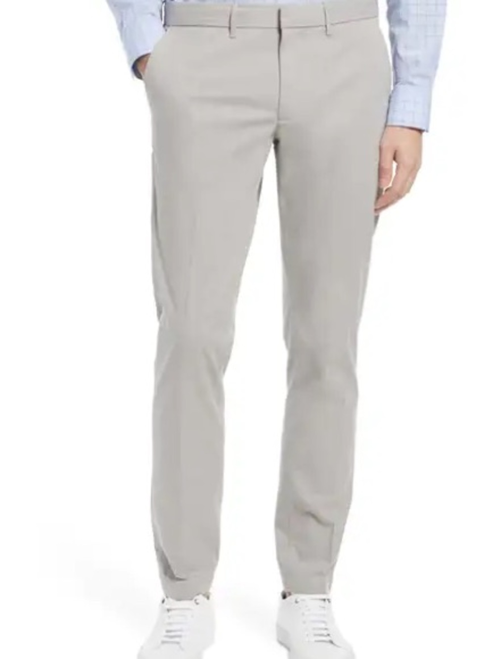Nordstrom Slim Fit CoolMax® Flat Front Performance Chinos